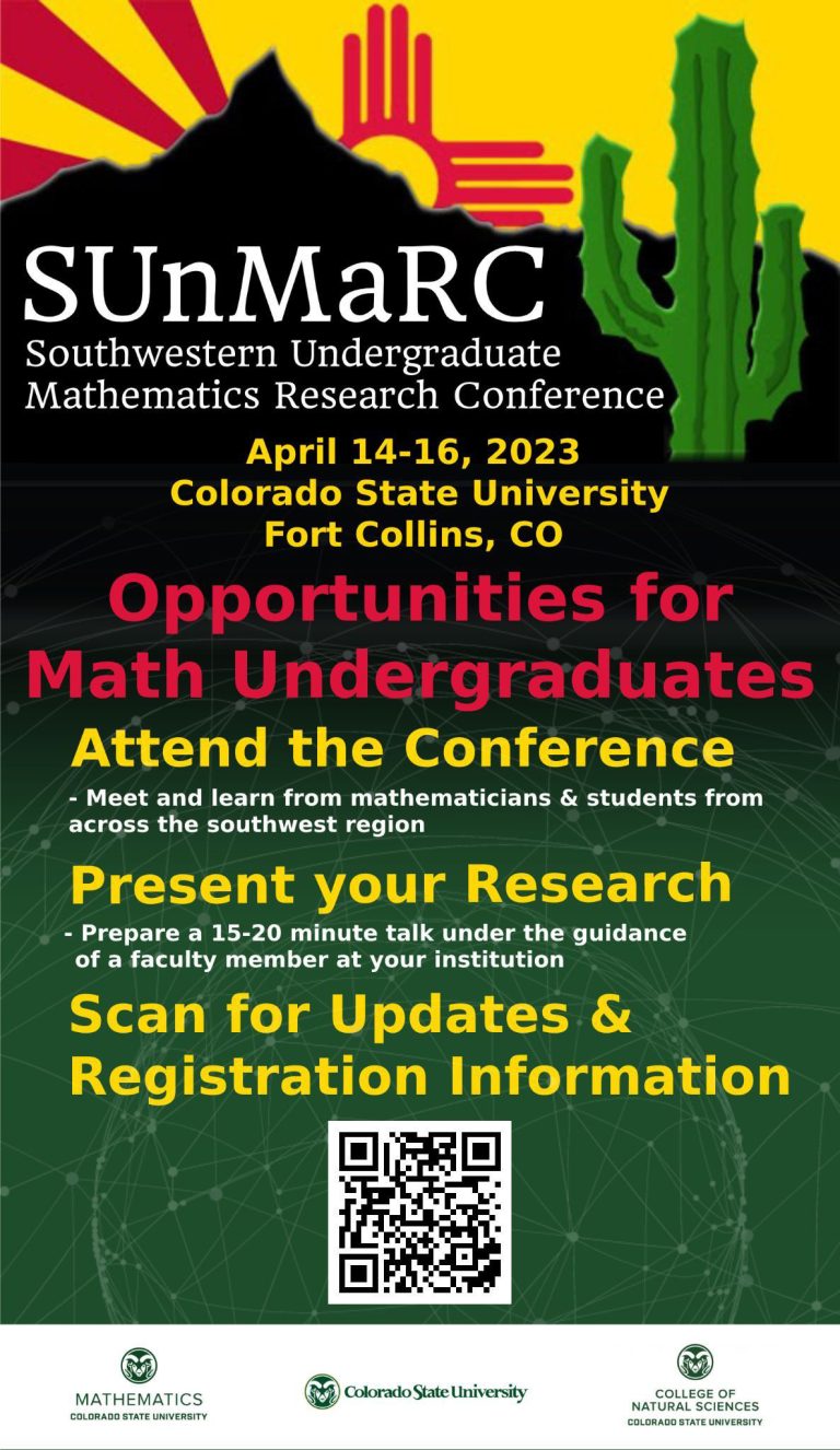 Conference Poster – Department of Mathematics | CSU